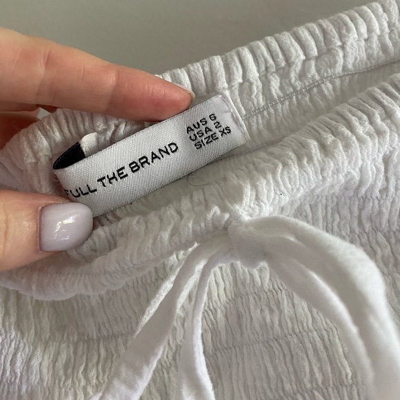 Faithfull the Brand Smocked Crop Top - Picture 4 of 7